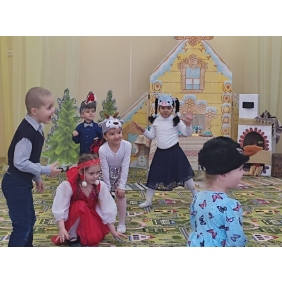 Зимние Святки в Детском саду Непоседы